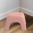 thumbnail image 4 of Banc simple Maison Rond et Confortable pour Salle de Bain Salle de Jeux Rose, 4 of 8