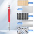 thumbnail image 3 of braveheart Automatic Pencil Set Smooth Writing Drawing Suitable For All Ages Soft red and red refill, 3 of 6