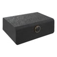 thumbnail image 1 of Uttermost Lalique Contemporary MDF Wood and Shagreen Box in Black Finish, 1 of 6