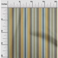 thumbnail image 1 of oneOone Cotton Poplin Fabric Multicolor Stripe Printed Craft Fabric BTY 56 Inch Wide, 1 of 1