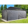 thumbnail image 1 of Samara Enclosure Kit for 12x20 ft Carport- Dark grey, 1 of 5