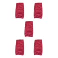 thumbnail image 1 of Decodeary Warm In Plush Over Knee Socks For Toasty Winter Days Comfortable Acrylic Fibers red 5Set, 1 of 6
