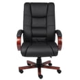 thumbnail image 3 of Boss Office High Back Executive Office Chair in Mahogany, 3 of 4