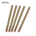 thumbnail image 3 of Uxcell 40pcs Fully Threaded Rods 5/16 x 4-1/2 Inch for Mounting Assembly Fastening, Colorful Zinc, 3 of 5