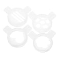 thumbnail image 1 of Miangastore 4pcs Ice Cream Machine Nozzles Modeling Caps Fittings Ice Cream Machine Replacement Parts, 1 of 8