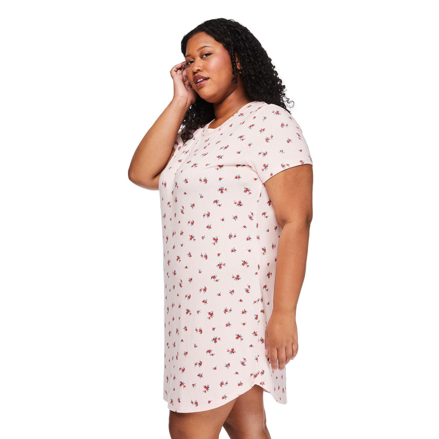 George Women's Plus Printed Sleepshirt