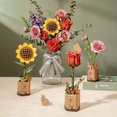 thumbnail image 4 of Rolife DIY Wooden Flower Red Rose TW042, 4 of 5