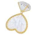 thumbnail image 4 of Nail Art Tool, Fine Workmanship Small Size Resin+ Nail Art Display Stand  For Home Use And Nail Salon White Bottom Gold Frame, 4 of 8