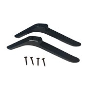 Bunblic 2Pcs TV Stand Legs with 4 Screw Sturdy Televisions Stand Table Top TV Legs 22.5cmx5.5cmx2cm