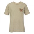 thumbnail image 2 of Coors Banquet Rodeo Logo Distressed Front and Back Tan T-Shirt-XLarge, 2 of 3