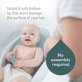 thumbnail image 4 of Angelcare® Soft Touch Baby Bath Support - Aqua, Baby Bath Support for newborn babies up to 6 months of age, 4 of 10