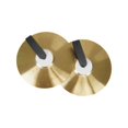 thumbnail image 2 of maskred Crash Cymbale Tambour Portable Polyvalent pour Concert Adultes 12 Pouces Performance Scène Doré 14 Pouces, 2 of 6