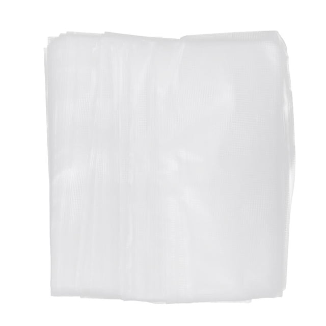 100 Pcs Sac en Maille PVA Hydrosoluble Sac de Dissolution pour Bouillies - 7 x 14 cm