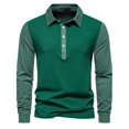thumbnail image 1 of Cathalem Long Sleeve Polo Search this page",Green S, 1 of 4