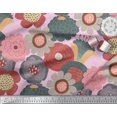 thumbnail image 3 of Soimoi Poly Georgette Fabric Flower Artistic Decor Fabric Printed Yard 52 Inch Wide, 3 of 3
