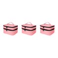thumbnail image 3 of Redempat Nail Polish Storage Bags Made With Polyester For Everyday Sturdy And Durable pink 3Set, 3 of 6