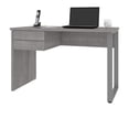 thumbnail image 4 of Petite table de Bureau 48L avec Patte de Métal en U Solay de Bestar, gris platine, 4 of 5