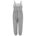 thumbnail image 5 of FAIWAD Kids Girls Summer Jumpsuits Spaghetti Strap Sleeveless Baggy Causal Rompers with Pockets, 5 of 5