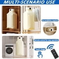 thumbnail image 3 of Automatic Ironing Machine, Portable Clothes Dryer Upgraded, Automatic Wireless Vertical Steam Iron, Portable Dryer with Remote Control for Apartment, Travel, Fast Drying, 3 of 7