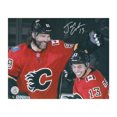 thumbnail image 1 of Johnny Gaudreau Signed Calgary Flames Jagr Last Point 8x10 Photo, 1 of 2