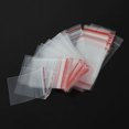 thumbnail image 2 of Coofit 200 Pcs Sacs Refermables Sacs Multifonctions en Plastique Transparent Sacs à Glissière, 2 of 10