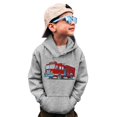 thumbnail image 1 of WEAIXIMIUNG Chandail de Noël 4T Garçons Chandails Molletonnés Col Rond Camion T-Shirt Dinosaure Manches Longues Chandail à Enfiler Hauts T-Shirts, 1 of 6