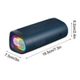 thumbnail image 2 of Speakers Bluetooth Wireless 2024 New Wireless Bluetooth Speaker with Rgb Light Heavy High Volume Outdoor Portable Fabric Sound System Portable Bluetooth Speakers, 2 of 3