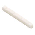 thumbnail image 1 of Eccomum Cattle Bone White Nut 38mm Replacement for 4-string Electric Bass Guitar, 1 of 5