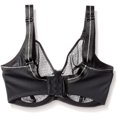 thumbnail image 2 of Freya Womens Hero Underwire Side Support Balcony Bra, 30GG, Black, 2 of 2