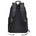 thumbnail image 5 of KAUKKO Vintage Casual polyster and Leather Rucksack Backpack (Nylon Black), 5 of 5