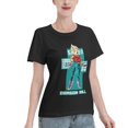 thumbnail image 2 of T-Shirt Basique à Manches Courtes pour Femmes Super Saiyan, 2 of 6
