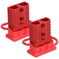 thumbnail image 4 of 120A Connecteur d'Alimentation, Pratique Large Application Connecteur d'Alimentation Robuste pour Camions pour Voitures de Course pour Bateaux Rouge, 4 of 8
