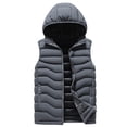 thumbnail image 1 of Sleeves for Men - Gilet à Capuche Sans Manches en Polyester - Décontracté, Quotidien, 1 of 7