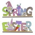 thumbnail image 3 of Easter Table Decorations Wooden Centerpiece Signs Easter Bunny Ornament 2Pcs Easter Table Decorations Wooden Centerpiece Signs Easter Bunny Ornament Easter Dining Tabletop, 3 of 8