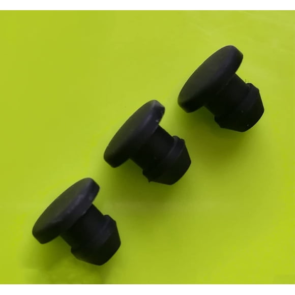Rubber Stoppers Sealing, rubber plugs,10pcs/set Black 4.5mm To 50.6mm Silicone Rubber Hole Caps T Type Cover Snap-on Gasket Blanking End Caps Seal Stopper