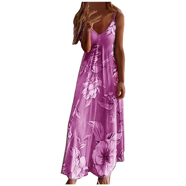 VEKDONE Liquidation 2025 Robe Élégante pour Femme Invitée de Mariage à une Épaule Soirée Formelle Cocktail Longue Maxi Robes, Robes Hawaïennes pour Femmes