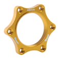 thumbnail image 4 of MTB Threaded Front/Rear Aluminium Alloy Disc Brake Rotor Flange Adapter Base Golden 48mm, 4 of 7