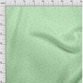thumbnail image 3 of oneOone Georgette Viscose Fabric Carrot & Rabbit Face Animal Printed Fabric 1 Yard 42 Inch Wide, 3 of 4