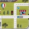 thumbnail image 4 of Safavieh Carousel Kids Devan Tapis de Ferroviaire, 4 of 8