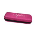 thumbnail image 3 of Luzkey Stethoscope Carrying Case Stethoscope Carrying Bag Container Stethoscope Holder Portable Travel EVA Bag Storage Box Organizer , Pink White Pattern, 3 of 8