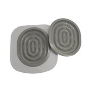 Yingyy Cat Toilet Trainer Cat Litter Clean Bedpan with Frame Tray Box Training Cleaning Kit grey two netto
