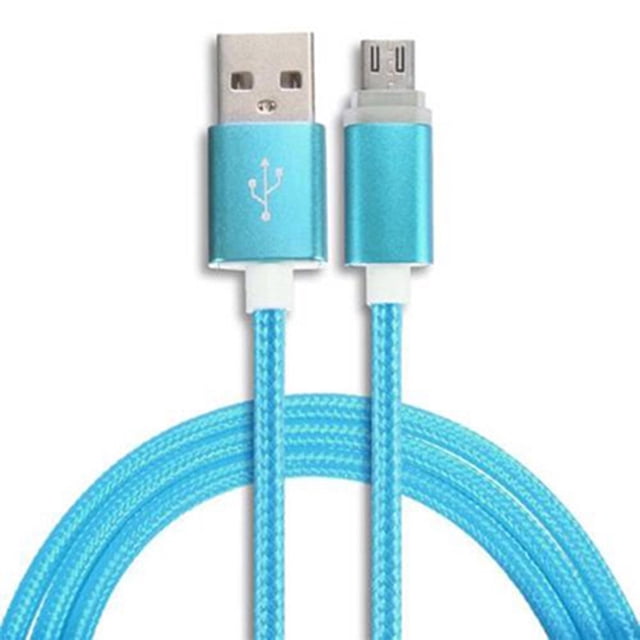Câble de Chargement Micro USB 1/2/3 m pour Données et Synchronisation, Cordon de Charge pour Téléphone Android