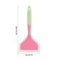 thumbnail image 4 of Cooking Shovel, Silicone Spatula, Silicone Non- 10.2X4.7In For Kitchen Steak Cake  For Pizza Green, 4 of 8