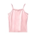 thumbnail image 1 of Plebaso Kids Girls Sleeveless T-Shirt Solid Color Spaghetti Strap Top Tee Baby Summer Clothes, 1 of 6