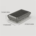 thumbnail image 2 of Hinati Clearance on Sale 24 Grids Transparent Drawer Quality Eggs Storage Box Airtight Food Storage Containers Kitchen and Pantry Organization Canisters for Pantry Organization and Storage, 2 of 3