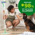 thumbnail image 4 of Swiffer Sweep + Mop, Dry Pads Refill, Floor Cleaner, Cleaning Cloths, Heavy Duty, Pet, 20 Count, 4 of 11
