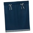 thumbnail image 2 of GROWTH TANK 1 Panel Kitchen Curtain Tier Small Window Drape Decor Dark Blue_74x61cm, 2 of 9