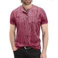 thumbnail image 1 of Hiiyo T-Shirt à Manches Courtes Déchiré pour Homme, Tailles P-TTG, 1 of 4