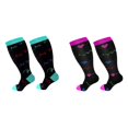 thumbnail image 1 of HLONK Plus Size Compression Socks Plus Size Compression Socks for Women and Men M-edical Extra Wide Calf Compression Nylon Socks, 1 of 7