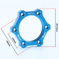 thumbnail image 1 of 44mm Bicycle Bike Rotary Screw Thread Hub Flange Adapter Brake Disc Rotor Base, 1 of 6